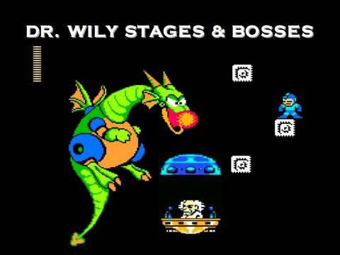 DR. WILY STAGES / BOSSES - Mega Man 2 Interactive Walkthrough guide