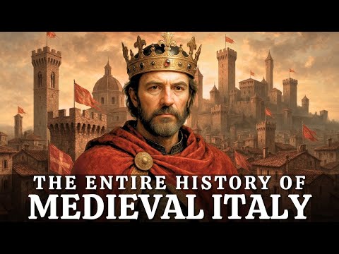 History of Medieval Italy | From City States to Empires | Boring History For Sleep