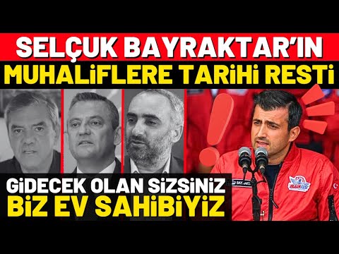 Selçuk Bayraktar Humiliated the Opposition!! A LEGENDARY SPEECH!!