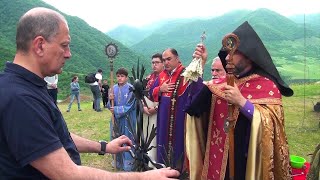 Օծվեց Հաղպատավանքի զանգակատան նոր խաչը