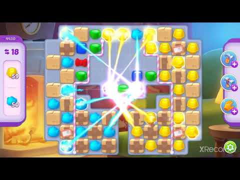 See how I passed level 4430 in homescapes NOBOOSTER