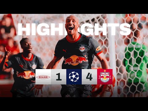 4 goals in the 2nd half | SK Brann – Salzburg 1:4 | Highlights | Champions League qualification