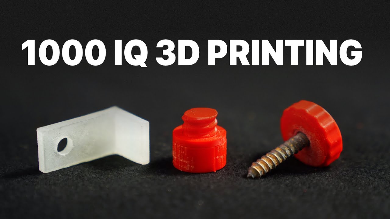 1000 IQ 3D Printing Tricks