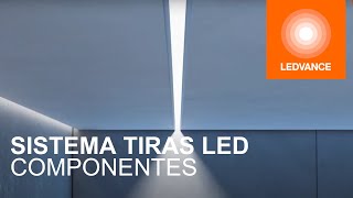 Ledvance SISTEMAS DE TIRAS LED Componentes de un perfil anuncio