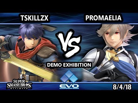 Evo Demo SSBU - Tskillzx (Ike) Vs. Promaelia (Corrin) Smash Ultimate