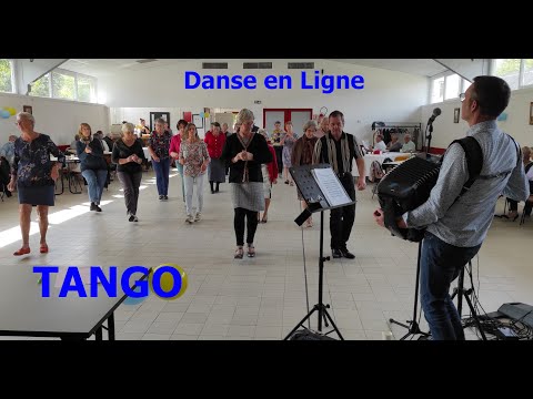 Danse en ligne musette (tango) – couleur tango - octobre 2023