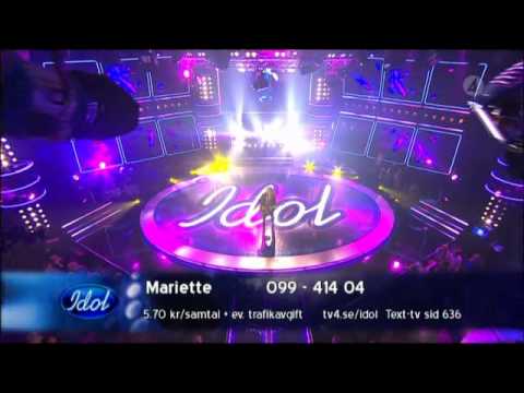 Mariette Hansson: I'm Just A Girl - Idol 2009 - TvForThePeople