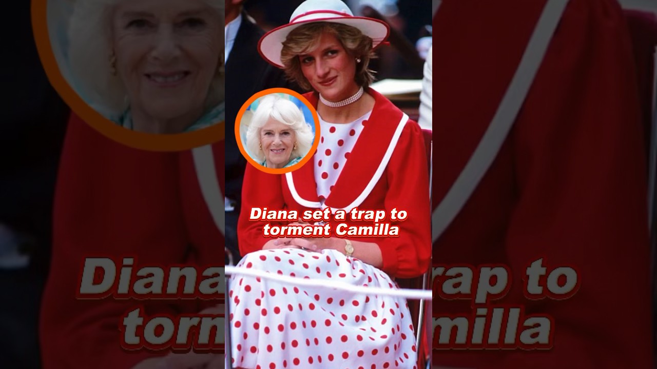 다이애나는 카밀라를 괴롭히기 위해 함정을 놓았다 #다이애나 #카밀라 #왕실 #여왕