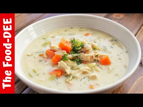Traditional Greek Lemon Chicken Soup Recipe