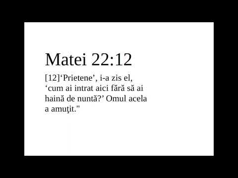 Meditatie: Unde iti e haina de nunta?