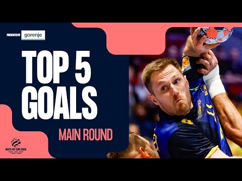 Top 5 Goals | Main Round | Men's EHF EURO 2026