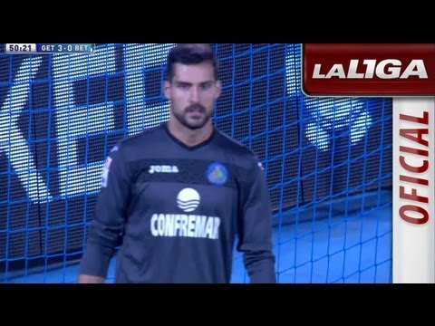 Gol de Rafa en propia puerta (3-1) en el Getafe CF - Real Betis - HD
