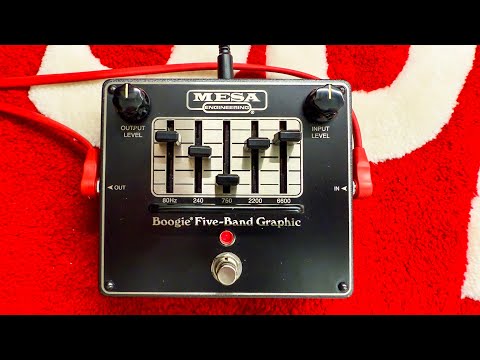 Mesa Boogie 5 Band Graphic EQ Pedal 2010s - Black image 3
