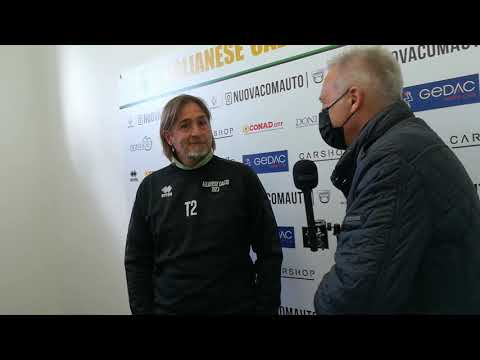 Le dichiarazioni nel post partita del tecnico dell'Aglianese Matteo Capecchi