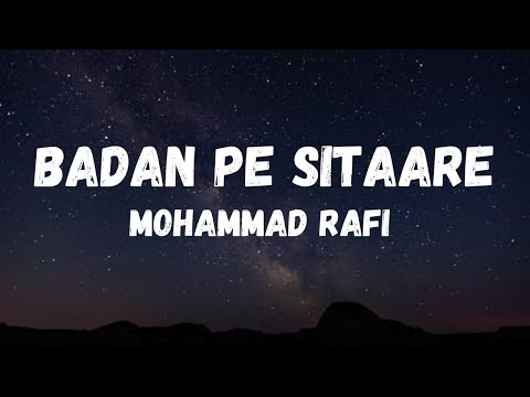 Badan Pe Sitaare (Lyrics) | Prince | Shammi Kapoor and Vyjantimala | Mohammad Rafi |Lyrical Music