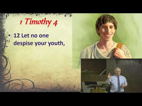 2021 0704 AM 1 Timothy 4B Old enough