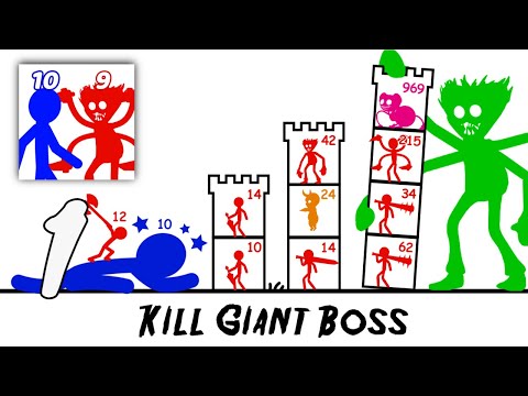 Stick War: Hero Tower Defense Gameplay Walkthrough Part 1 (Android, IOS) - YouTube