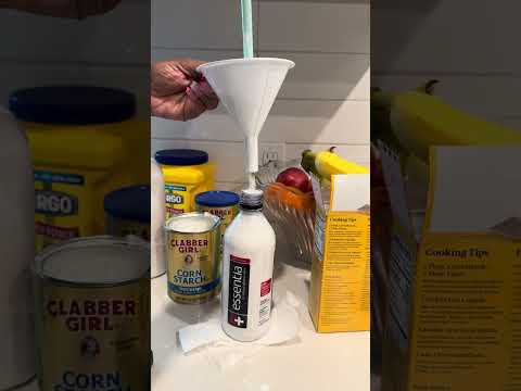 How to make cornstarch chunks | beginner friendly 