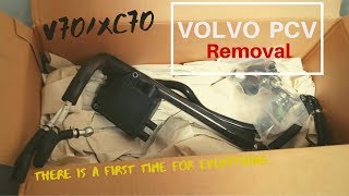 Volvo XC70/V70 PCV System Removal PART 1. |FIGURING IT OUT|