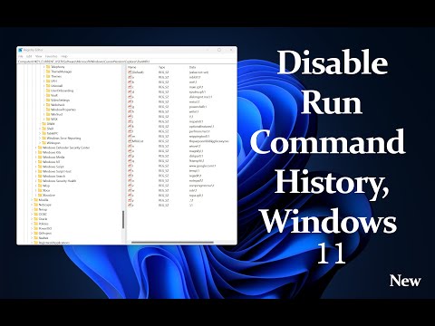 SOLSOFT: Disable Run Command History, Windows 11