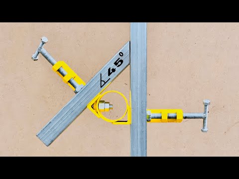 How to make multi-angle clamps 2 in 1 function || How to make a multi-purpose clamp