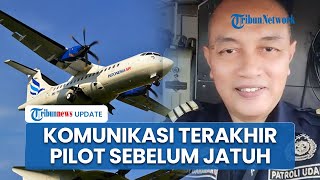 Misteri Komunikasi Terakhir Pilot ATR 42-500 sebelum Jatuh & Hilang Kontak, AirNav Pilih Bungkam