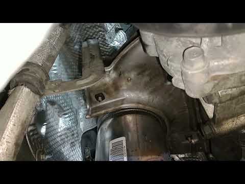 2012 jeep compass exhaust manifold converter AWD removal tip, not complete job.