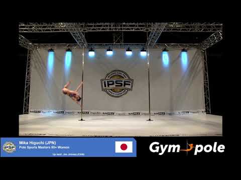 WPSC19 - Pole Sports - Masters 50+ Women - Mika Higuchi - Japan
