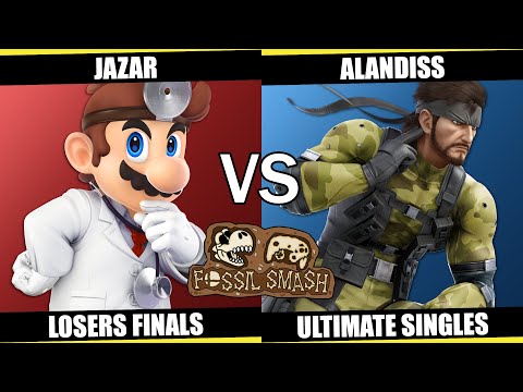 Fossil Smash 2023 Losers Finals - Jazar(Dr. Mario) Vs. AlanDiss(Snake) SSBU Ultimate Singles
