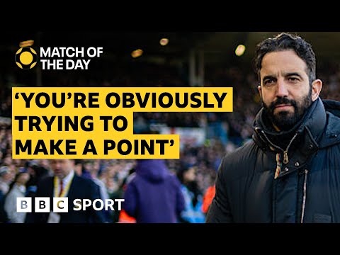 Will Ruben Amorim survive at Man Utd after spicy press conference comments? | Match of the Day