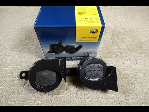 Review and Installation of a Hella Horn for a Toyota RAV4