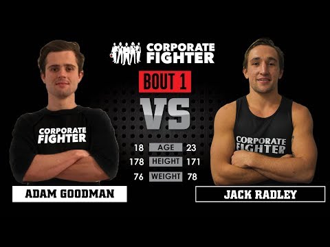 Corporate Fighter 27 - Adam Goodman vs Jack Radley