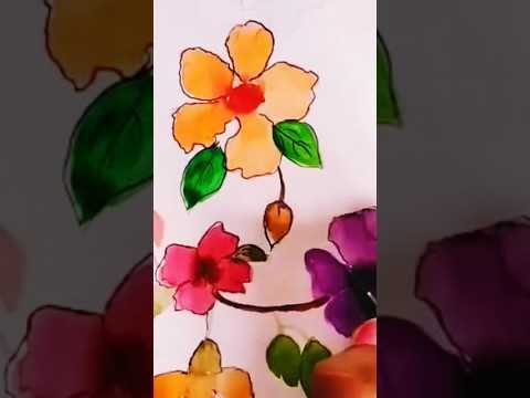 Flowers #shorts #shortvideo #latamangeshkar #youtubeshorts #old #art #leaf # #flowersflowers lyrics