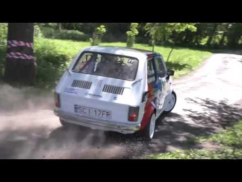 Opiola / Grabowska - Fiat 126p | 1  Rajd Skoczowsko – Ochabski 2017