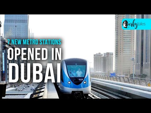 7 novas estações de metrô inauguradas em Dubai | Curly Tales