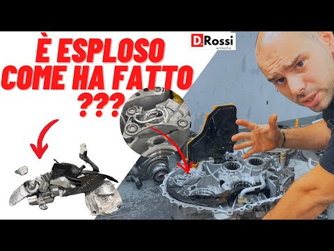 VW AUDI SKODA DSG DQ381 DOUBLE CLUTCH GEARBOX OIL PUMP BREAKAGE PROBLEM OPEN GEARBOX