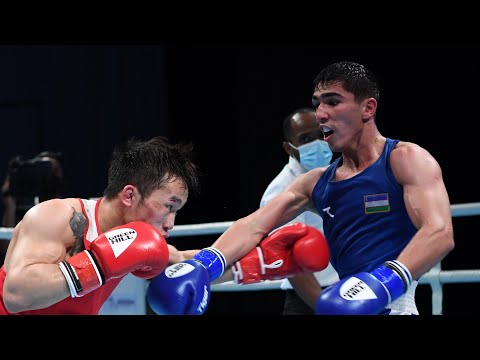 Abdumalik Khalokov (UZB) vs. Erdenebat Tsendbaatar (MGL) Asian Championships 2021 SF’s (60kg)