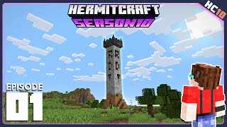 TOWER OF THE DOG! | HermitCraft 10 | Ep 1