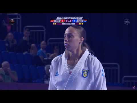 Ceyco Georgia Zefanya  vs Elina Sieliemienieva | Bronze Medal Female Kumite -68Kg | Dublin 2023
