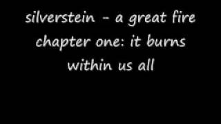 silverstein - a great fire (lyrics)