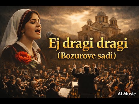 Ej dragi dragi (Božurove sadi) | AI Cinematic Orchestral Interpretation