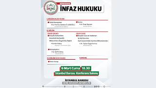 İNFAZ HUKUKU KONFERANSI