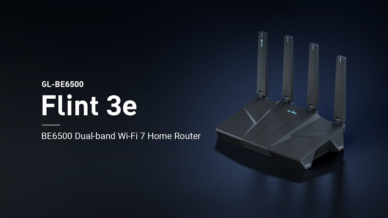 Coming Soon: Flint 3e (GL-BE6500) | BE6500 Dual-Band Wi-Fi 7 Home Router