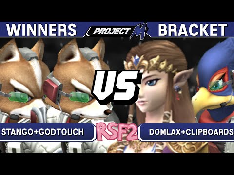 Project M - Stango+GodTouch (Fox / Fox) vs Domlax+Clipboards (Zelda / Falco) - RSF2 Winners