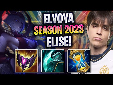 ELYOYA JUEGA ELISE EN LA NUEVA SEASON! - MAD Elyoya Juega Elise Jungla vs Viego! | Season 2023