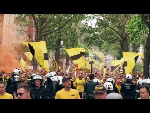 BVB Fanmarsch Champions League Halbfinale | Dortmund vs. Paris Saint-Germain | Mai 2024