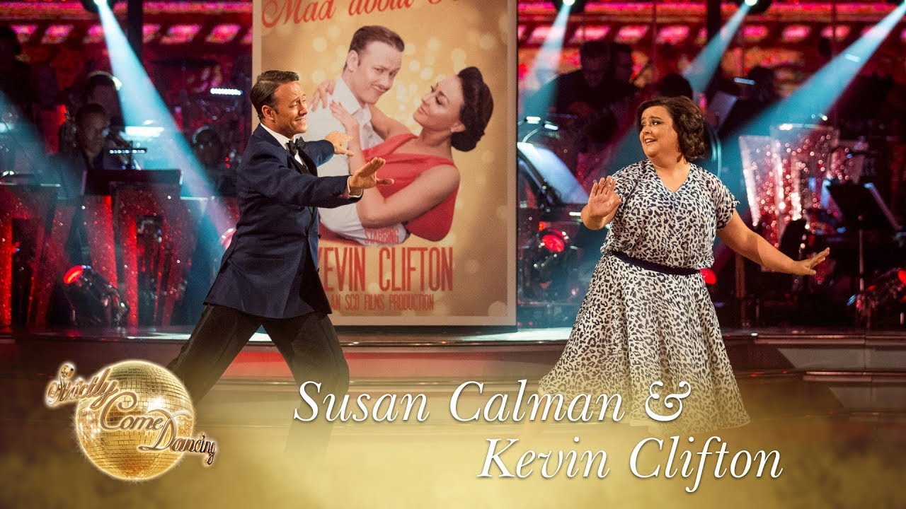 Susan Calman and Kevin Clifton Viennese Waltz to ‘Mad About The Boy’ - Strictly Come Dancing 2017