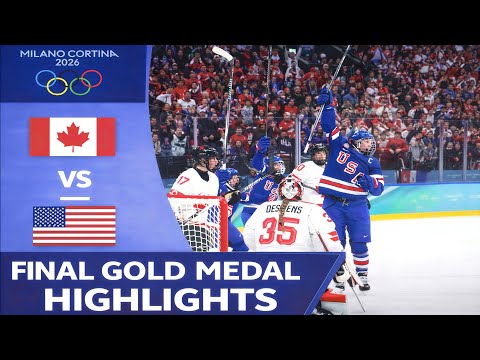 USA vs Canada 2-1| Final Gold Medal Full Highlights | Ice Women's Hockey Tournament Highlights 
