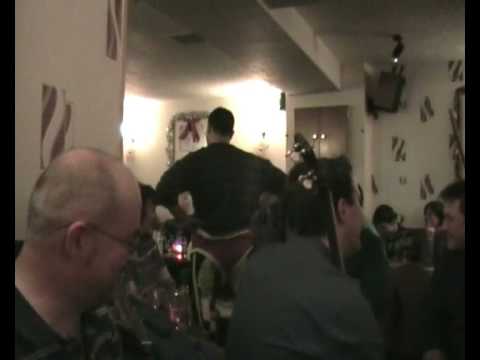 The Bard of Armagh ,Liam McNally ,at the Keady session