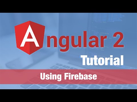 Angular 2 Tutorial 2016 Angular 2 Firebase Example App